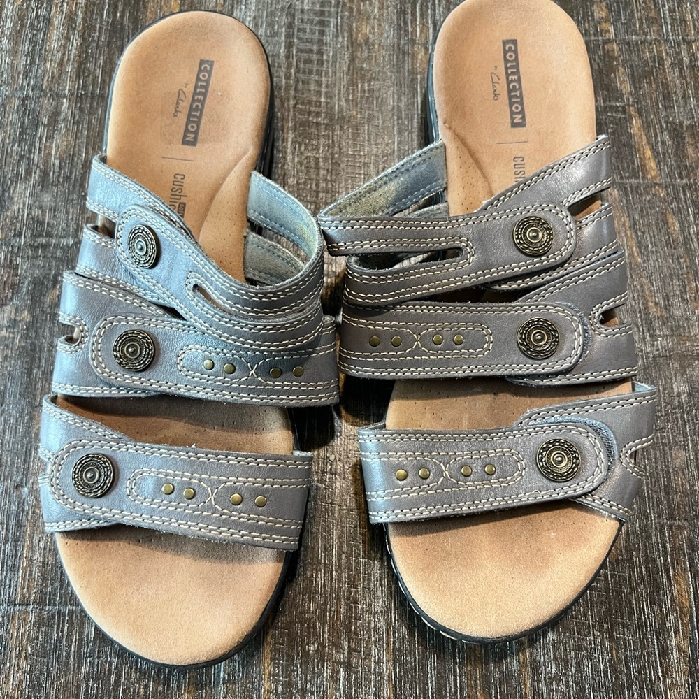 Clarks Gray Collection Sandals